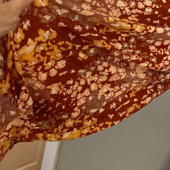 Free People Womens Heartbeats Printed Bohemian Mini Casual Dress Size S - Picture 7 of 7